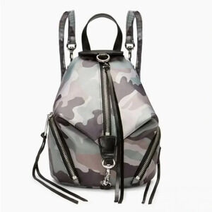 NWOT Rebecca Minkoff Julian Nylon Camo Backpack